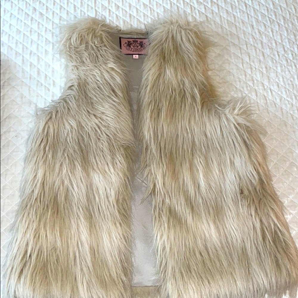 Juicy Couture Faux Fur Vest